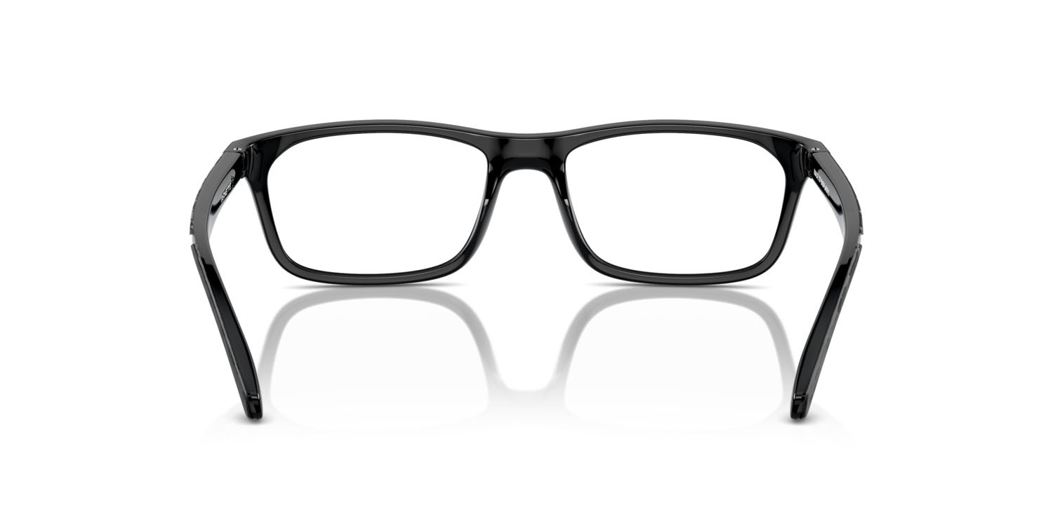 Occhiali da vista Arnette Kamaya AN 7252 (2900) colore nero riciclato forma quadrato lenti trasparente