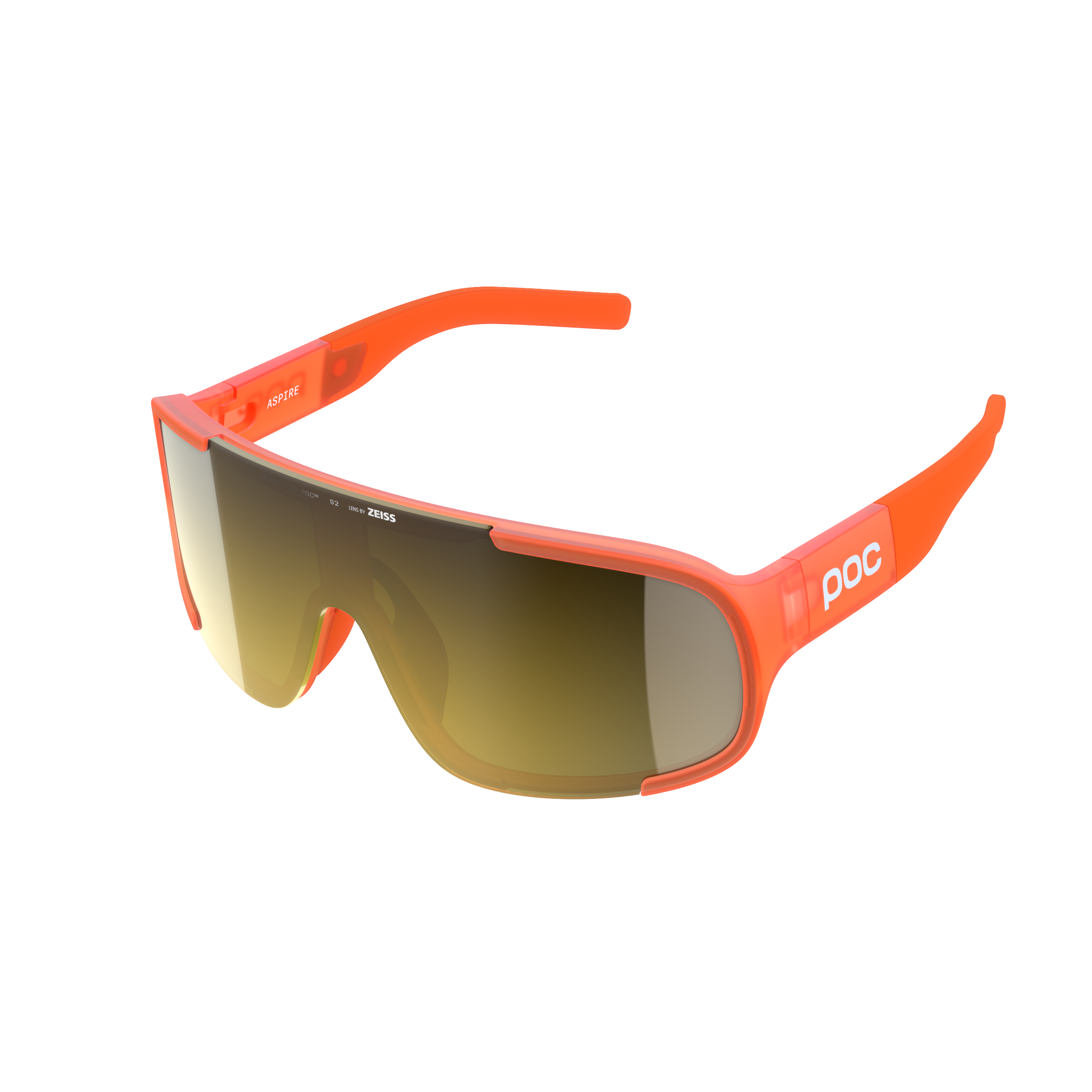 Sunglasses Poc Aspire ASP2012 9587 color fluo. orange translucent/clarity road/partly sunny gold 