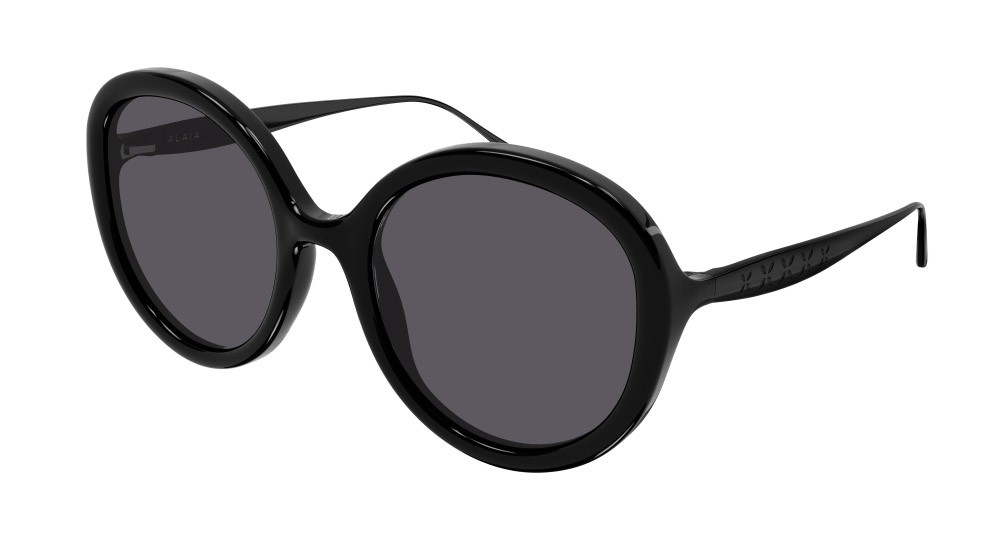 Sonnenbrillen Azzedine Alaïa AA0061S-001 farbe nero form rund gläser grigio