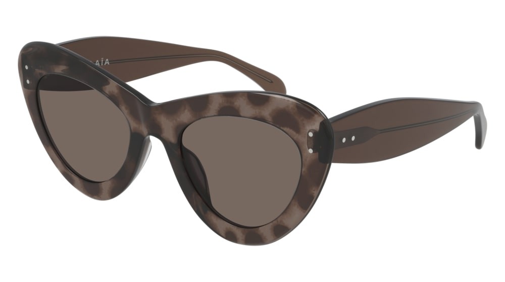 Occhiali da sole Azzedine Alaïa Entry AA0046S-002 colore brown forma cat eye lenti brown