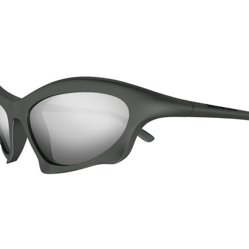 Sunglasses Balenciaga BB0229S-002 color rutenio shape geometric lenses argento