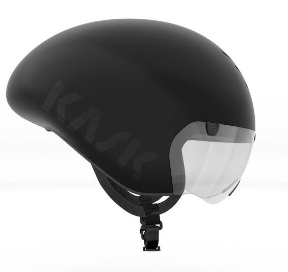 Caschi bici Kask Bambino Pro Black matt + clear vision CHE00042211 
