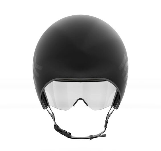 Caschi bici Kask Bambino Pro Black matt + clear vision CHE00042211 