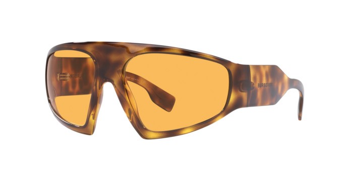 Occhiali da sole Burberry Auden BE 4369 (4013/7) colore havana forma irregolare lenti orange