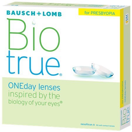  Biotrue ONEday - Lenti a contatto giornaliere per presbiopia (90 lenti) 