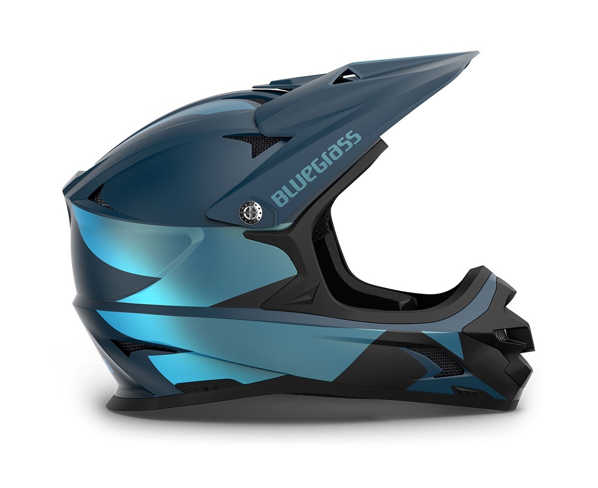 Bike helmets Bluegrass Intox blu opaco 3HG009 BL1 