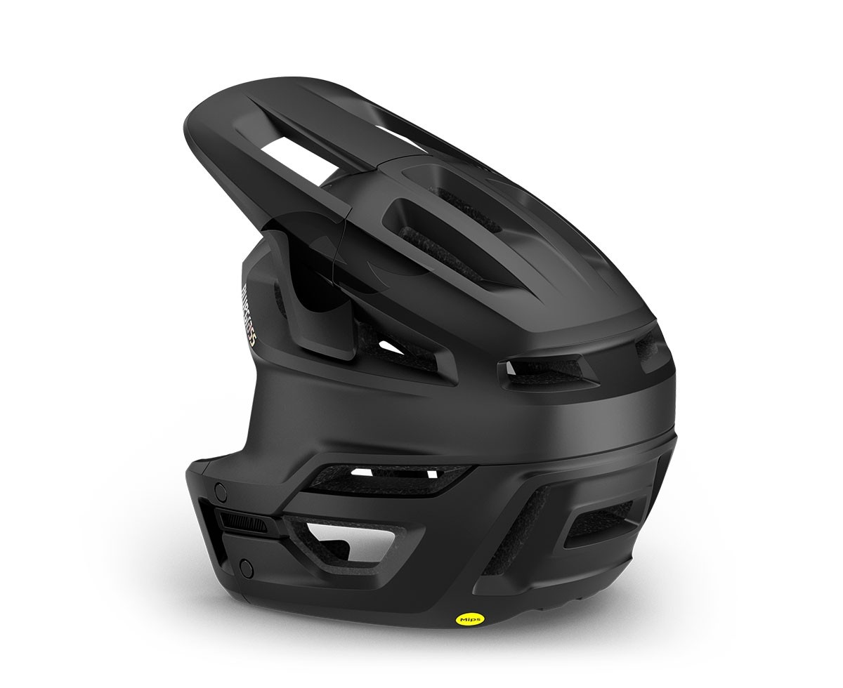 Caschi bici Bluegrass Jetro Mips nero opaco 3HG016 NO1 
