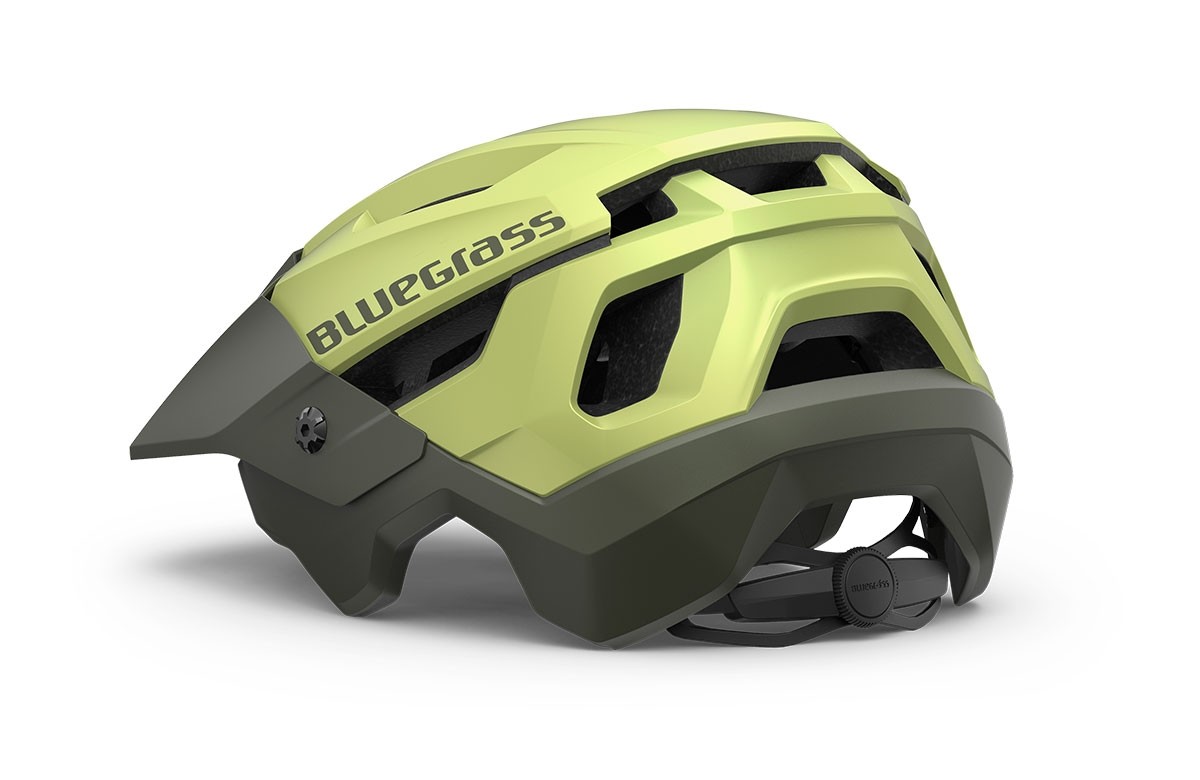 Caschi bici Bluegrass Rogue lime opaco 3HG012 GI1 