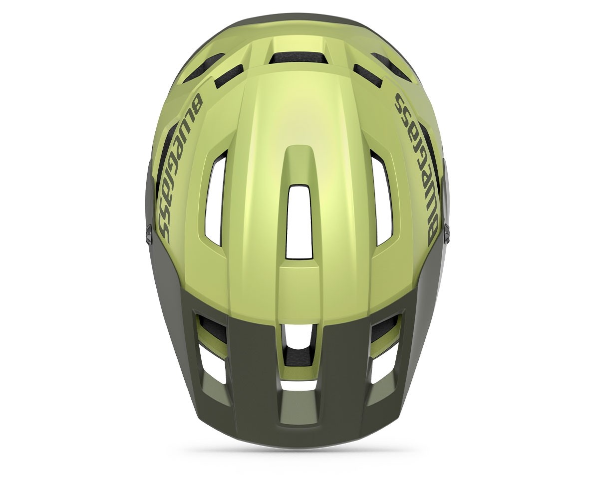 Caschi bici Bluegrass Rogue lime opaco 3HG012 GI1 
