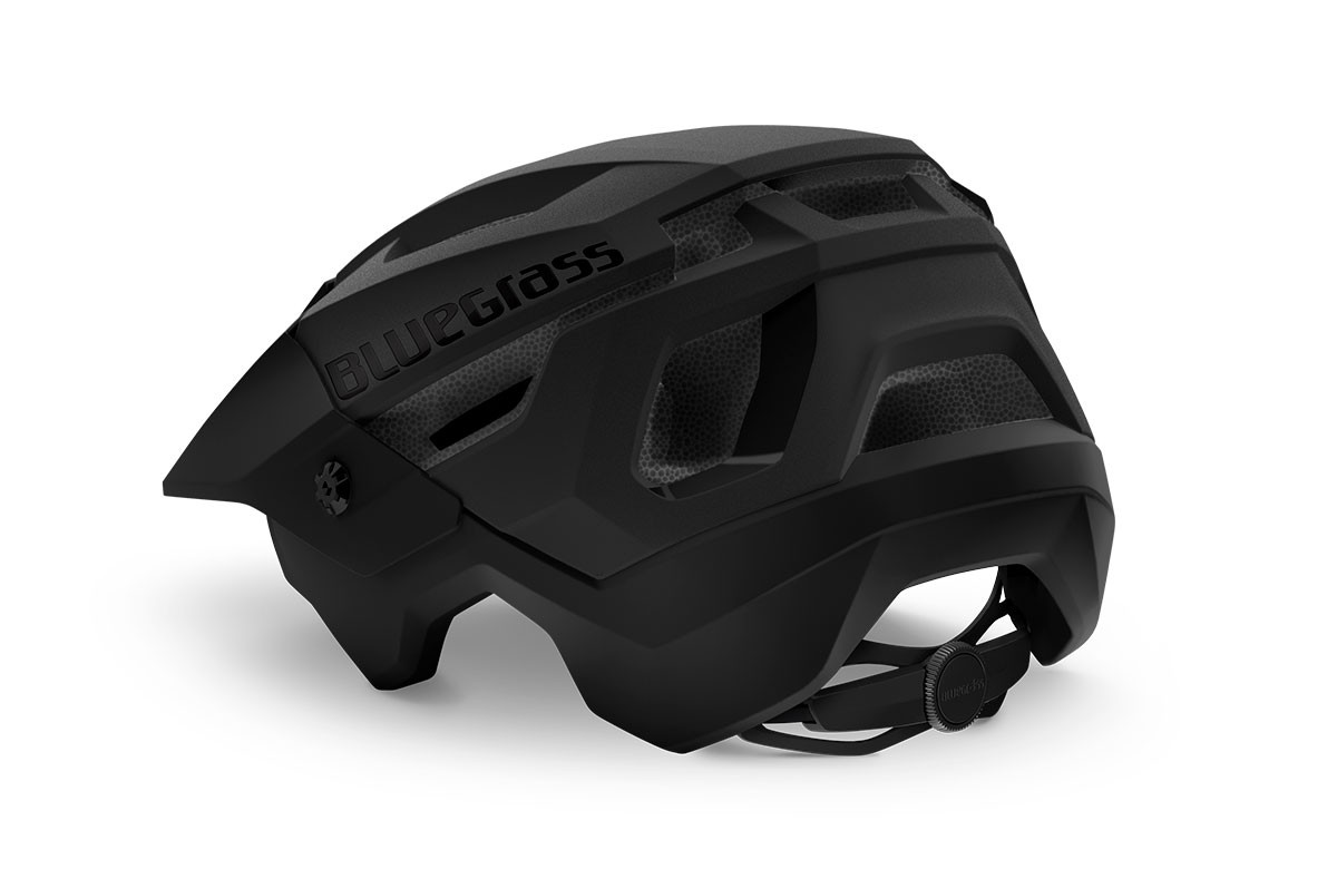 Caschi bici Bluegrass Rogue nero opaco 3HG012 NO1 