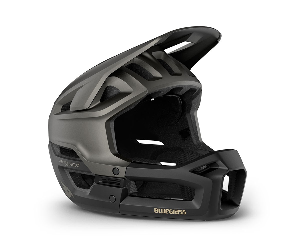 Fahrradhelme Bluegrass Vanguard nero opaco 3HG015 NO1 