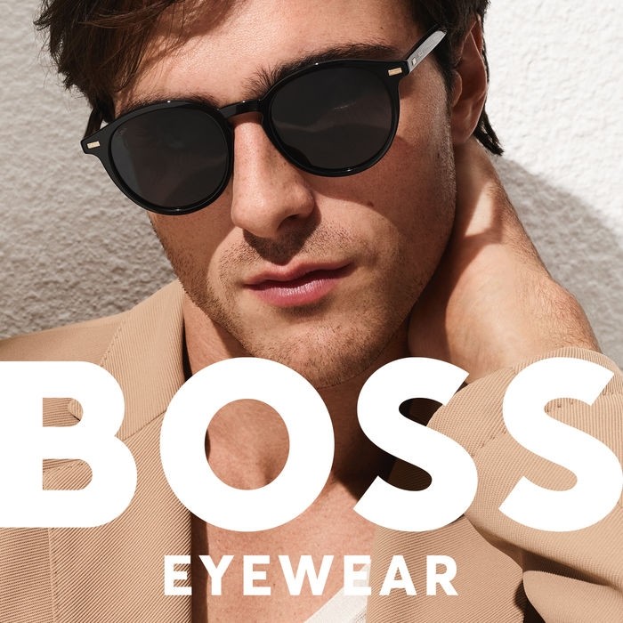 Sonnenbrillen Hugo Boss BOSS 1365/S 205103 (807 IR) farbe black form rund gläser grey