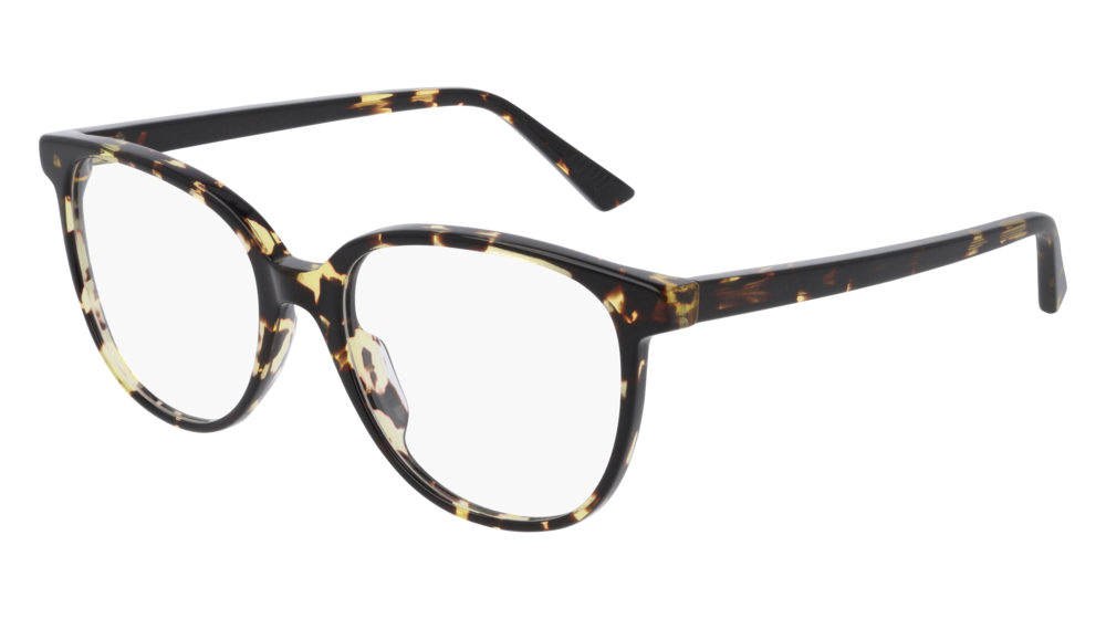Occhiali da vista Bottega Veneta Minimalist BV1023O-002 colore havana forma rotondo lenti transparent