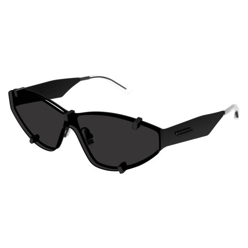 Sunglasses Bottega Veneta Unapologetic BV1165S-002 color black shape cat eye lenses black