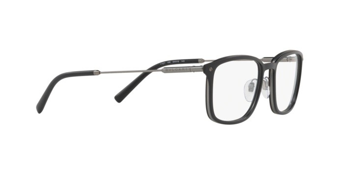 Brillen Bvlgari BV 1101 (195) farbe matte black form rechteckig gläser demo lens
