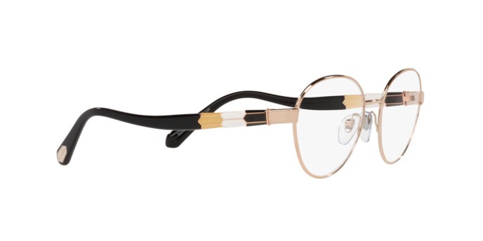 Brillen Bulgari BV 2232 (2014) farbe pink gold form oval gläser demo lens
