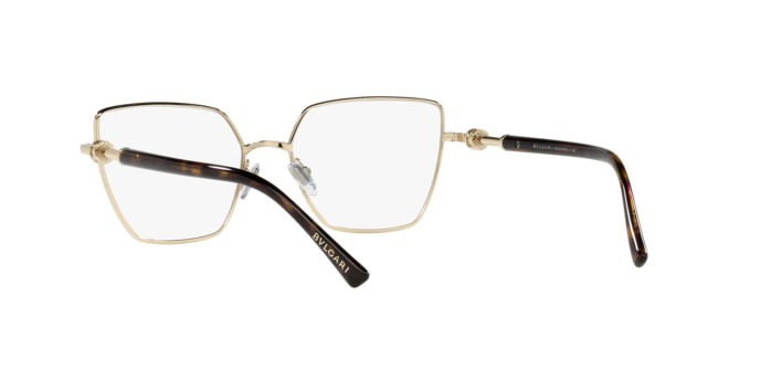Brillen Bulgari BV 2236 (278) farbe pale gold form unregelmäßig gläser demo lens