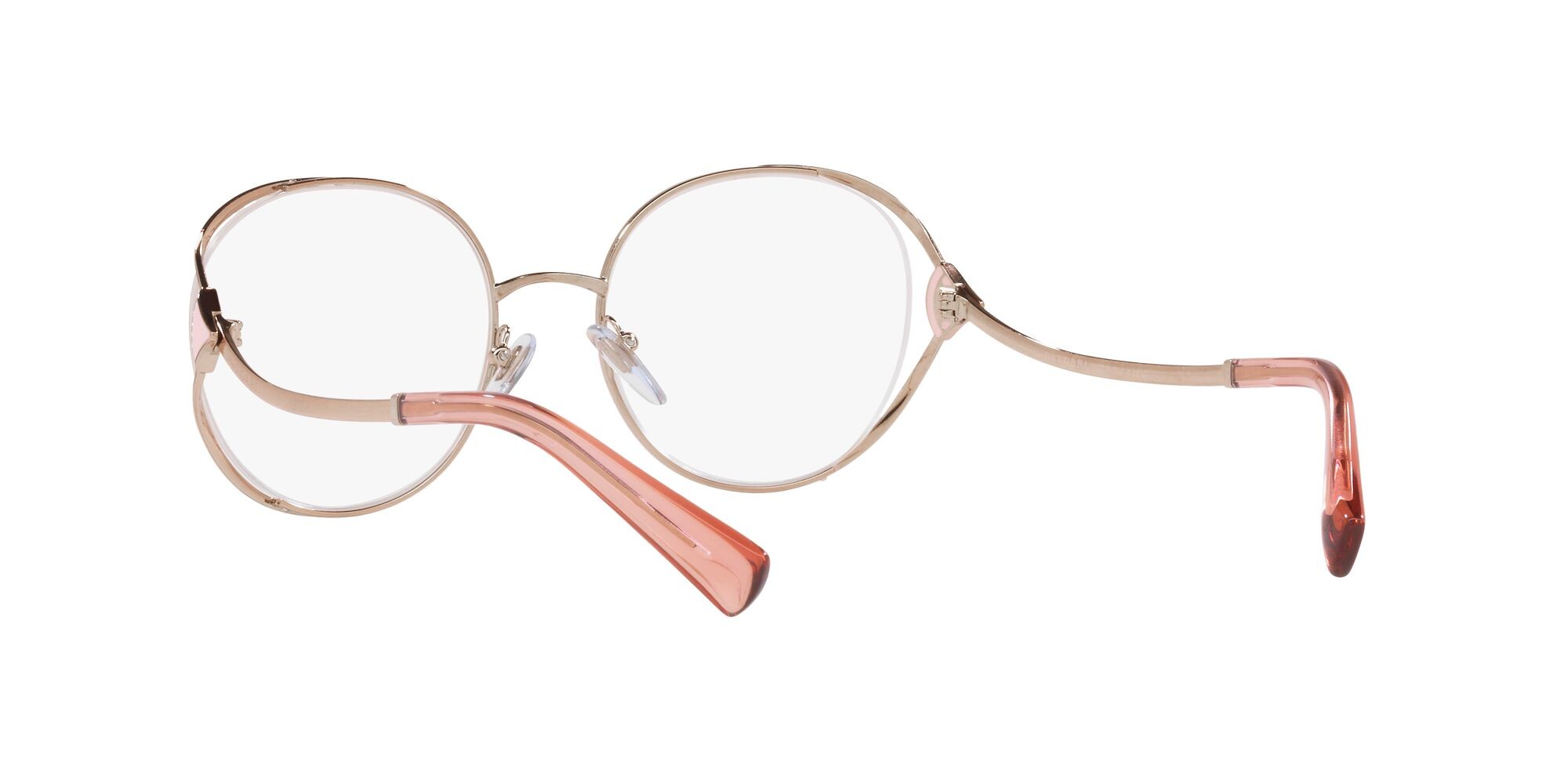 Brillen Bulgari BV 2245B (2057) farbe oro rosa form rund gläser lente demo