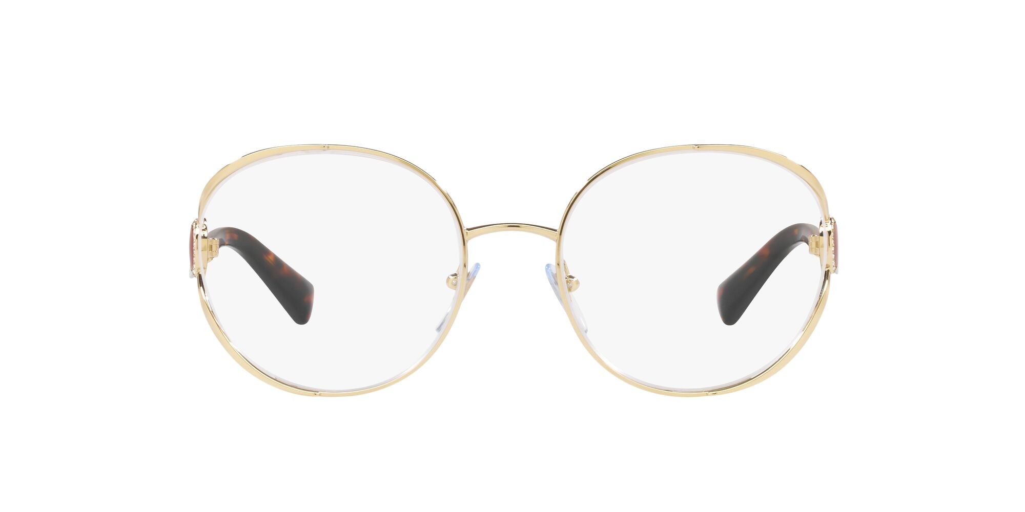 Brillen Bulgari BV 2245B (278) farbe oro pallido form rund gläser lente demo