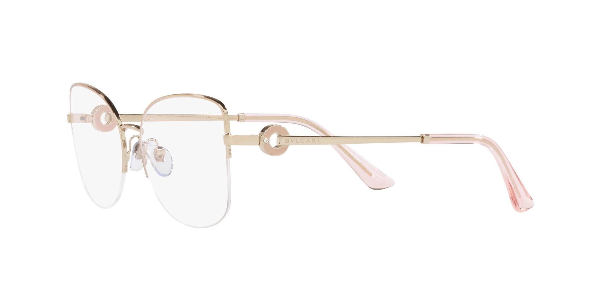 Brillen Bulgari BV 2246B (2014) farbe oro rosa form cat-eye gläser lente demo