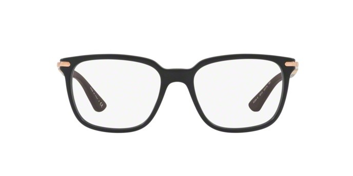Brillen Bvlgari BV 3034K (5313) farbe matte black form quadratisch gläser demo lens