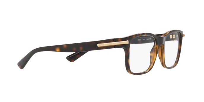 Brillen Bvlgari BV 3039 (977) farbe dark havana form rechteckig gläser demo lens