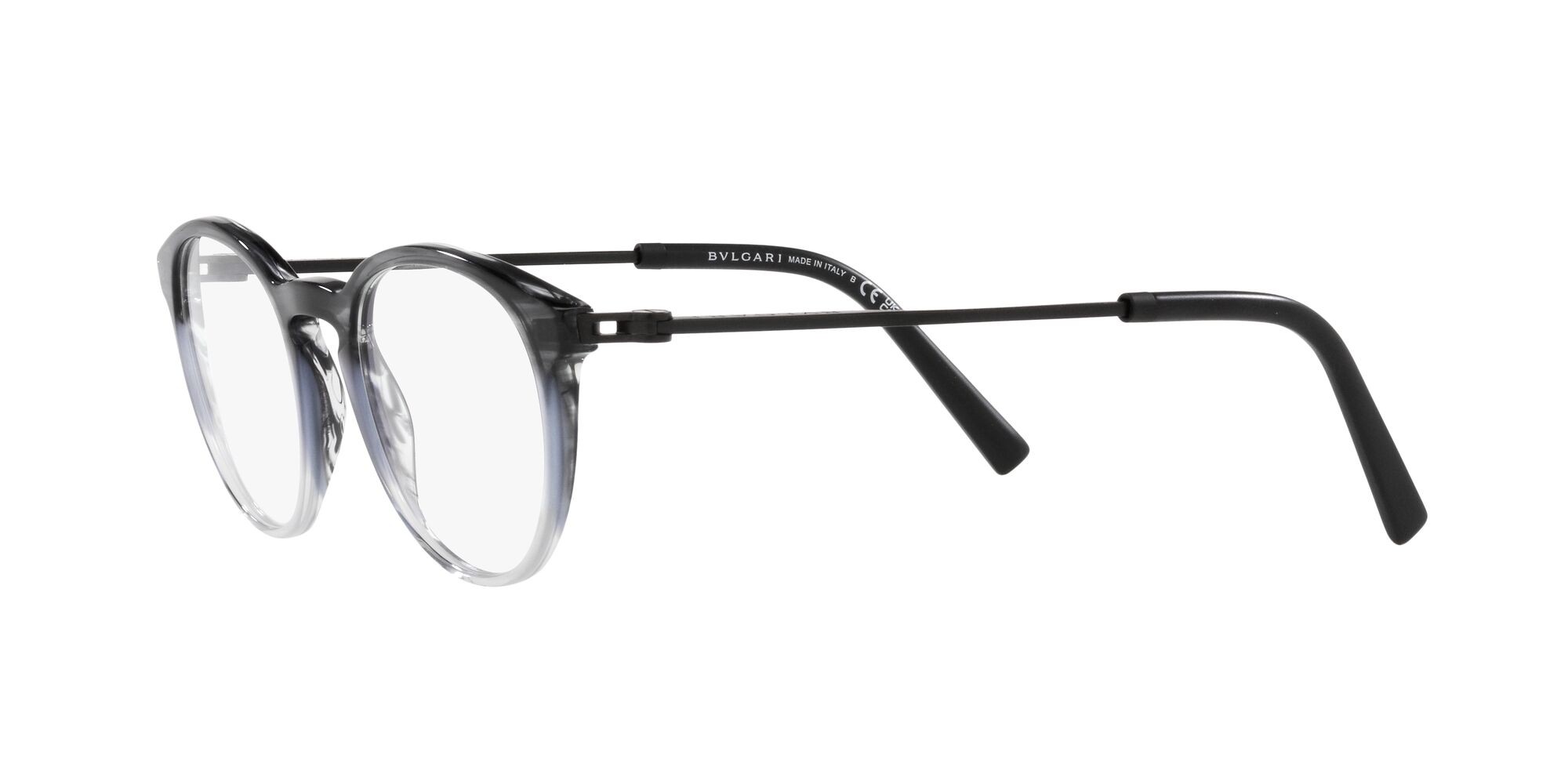 Brillen Bulgari BV 3052 (5484) farbe nero form pantos gläser lente demo