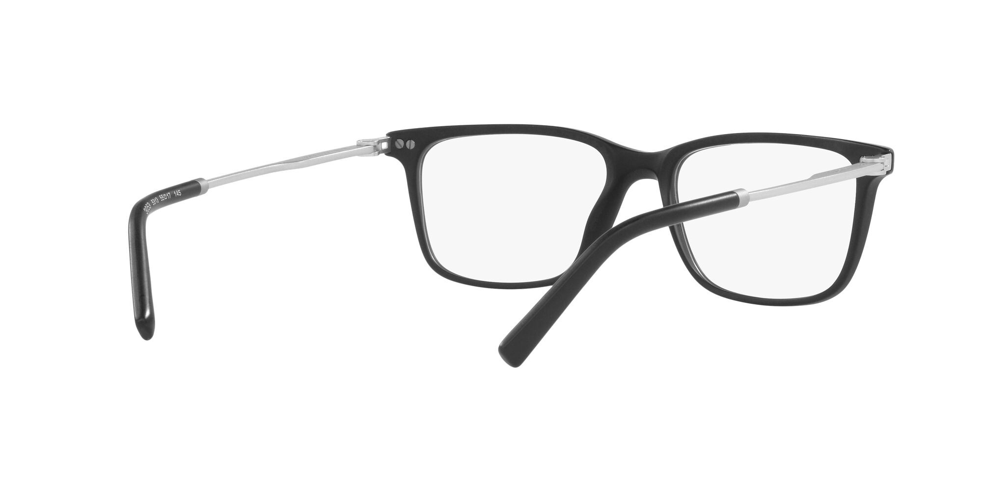 Brillen Bulgari BV 3053 (5313) farbe nero opaco form rechteckig gläser lente demo