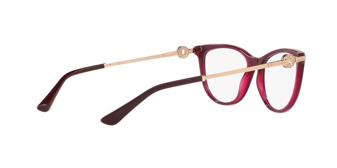 Brillen Bvlgari BV 4155B (5426) farbe top marc on violet form schmetterling gläser demo lens