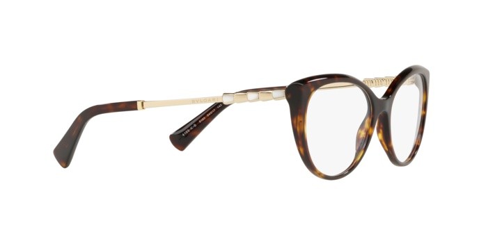 Brillen Bvlgari BV 4168KB (5193) farbe dark havana form oval gläser demo lens