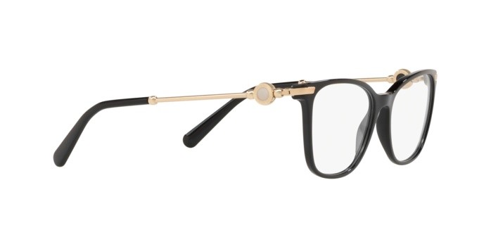 Brillen Bvlgari BV 4169 (501) farbe black form cat-eye gläser demo lens