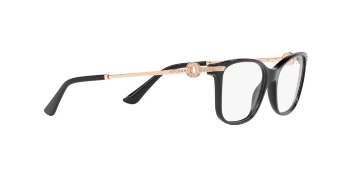 Brillen Bvlgari BV 4173B (501) farbe black form rechteckig gläser demo lens