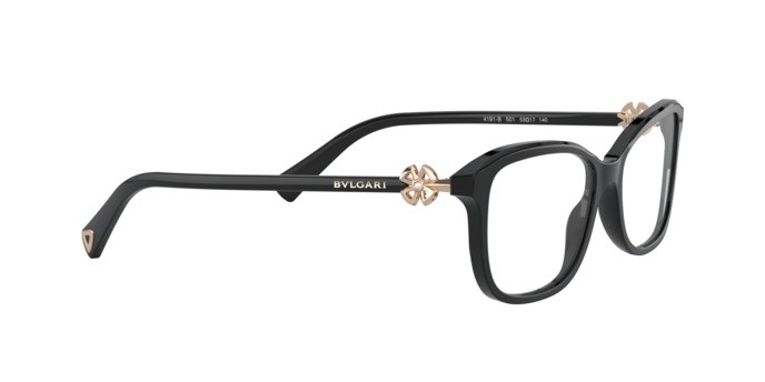 Brillen Bulgari BV 4191B (501) farbe black form schmetterling gläser demo lens