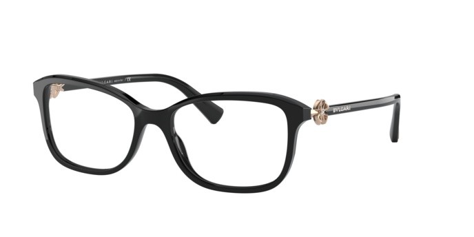 Brillen Bulgari BV 4191B (501) farbe black form schmetterling gläser demo lens