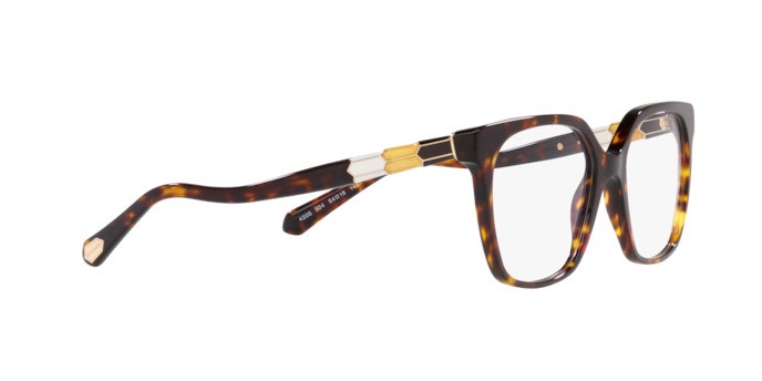 Brillen Bulgari BV 4205 (504) farbe havana form quadratisch gläser demo lens