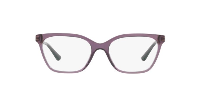 Brillen Bulgari BV 4207 (5514) farbe transparent amethyst form rechteckig gläser demo lens