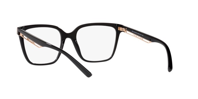 Brillen Bulgari BV 4208 (501) farbe black form quadratisch gläser demo lens