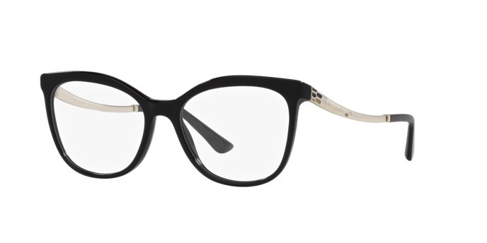 Brillen Bulgari BV 4218 (501) farbe nero form cat-eye gläser lente demo