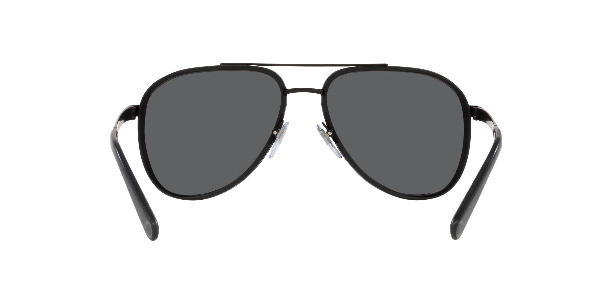 Sonnenbrillen Bulgari BV 5060 (128/B1) farbe nero opaco form aviator gläser grigio scuro