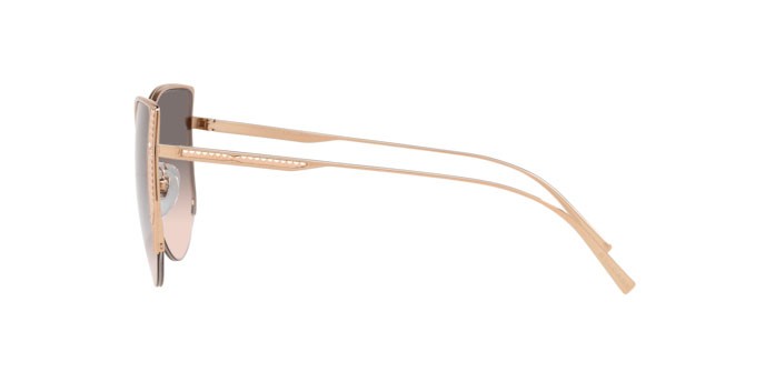 Sonnenbrillen Bulgari BV 6170 (20143B) farbe pink gold form schmetterling gläser pink gradient grey