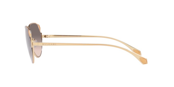 Sonnenbrillen Bulgari BV 6177 (20143B) farbe pink gold form cat-eye gläser pink gradient grey