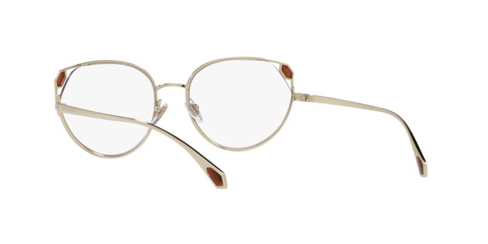 Sonnenbrillen Bulgari BV 6177 (278/M4) farbe pale gold form cat-eye gläser photo clear to brown