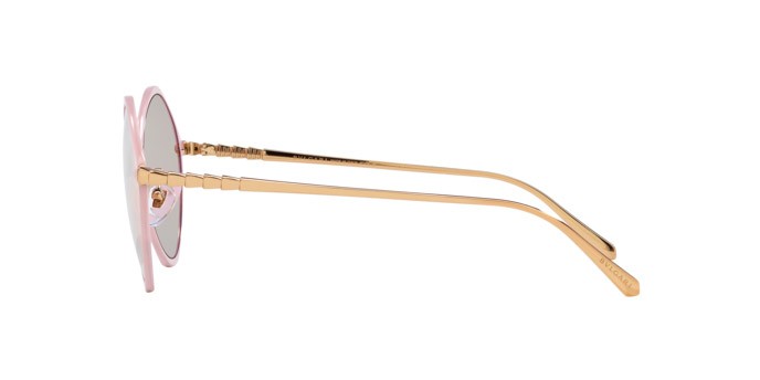Sonnenbrillen Bulgari BV 6186K (207584) farbe pink gold plated/champagne form unregelmäßig gläser rosa specchiato oro rosé