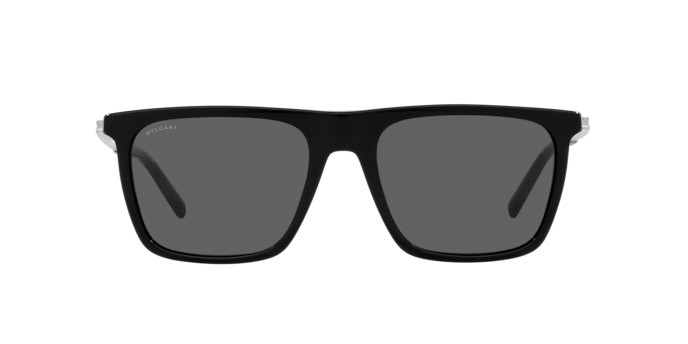 Sonnenbrillen Bulgari BV 7039 (501/B1) farbe nero form quadratisch gläser grigio scuro