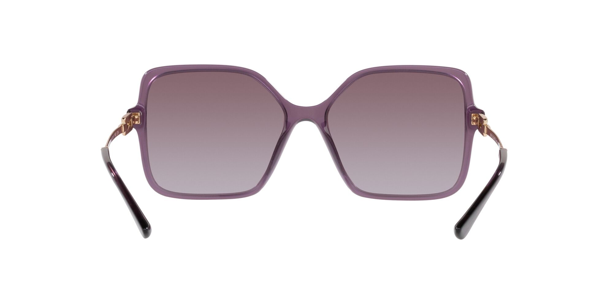 Sonnenbrillen Bulgari BV 8250 (55148H) farbe ametista trasparente form quadratisch gläser sfumato viola