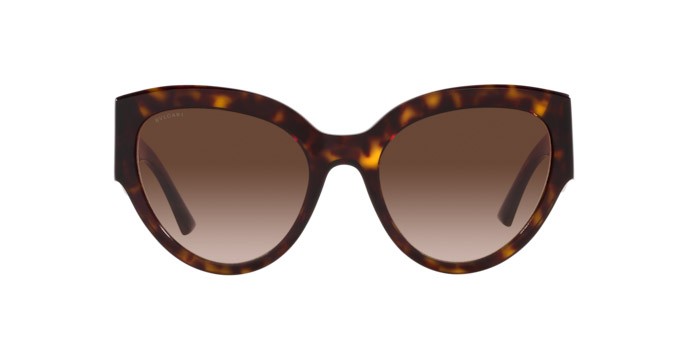Sonnenbrillen Bulgari BV 8258 (504/13) farbe havana form schmetterling gläser marrone sfumato