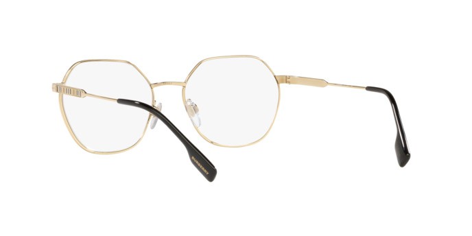 Occhiali da vista Burberry Erin BE 1350 (1326) colore black forma irregolare lenti clear blue light filter