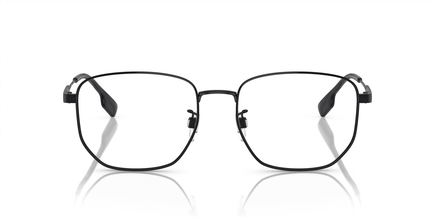 Brillen Burberry BE 1352D (1001) farbe nero form unregelmäßig gläser lente demo