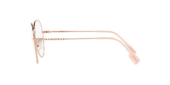 Occhiali da vista Burberry Felicity BE 1366 (1337) colore rose gold forma aviator lenti demo lens