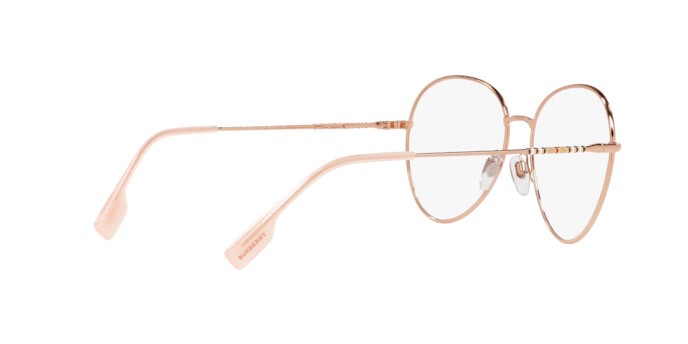 Occhiali da vista Burberry Felicity BE 1366 (1337) colore rose gold forma aviator lenti demo lens
